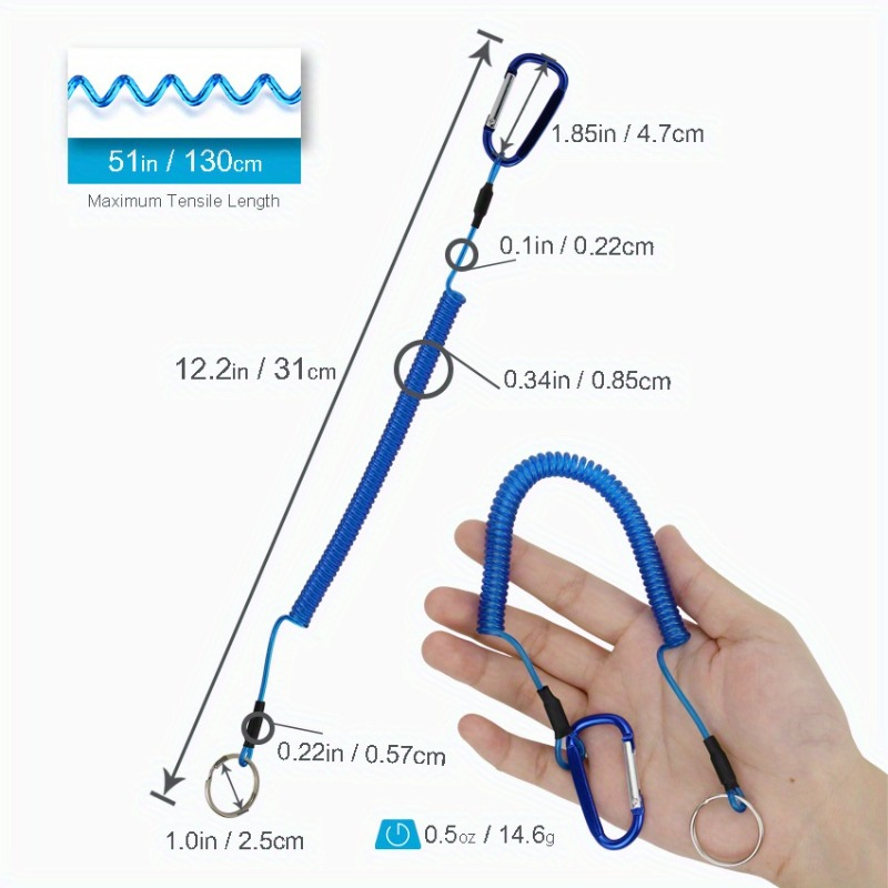 Ackibbik 6pcs Fishing Lanyard  - Fishing Kayak Paddle Leash ulasan dan harga