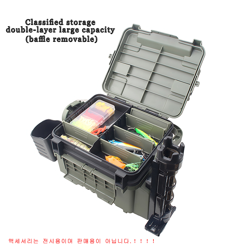Large Fishing Box Organizer Mu - Fishing Kayak Crate ulasan dan harga