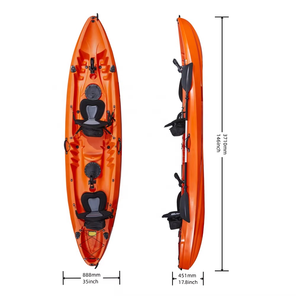 Kayak 3 Person Sit on Top Crui - Fishing Kayak Sit On Top ulasan dan harga