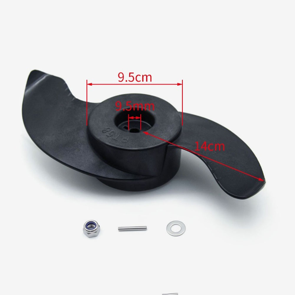 Outboard Motor Propeller 2-Bla - Fishing Kayak Trolling Motor ulasan dan harga