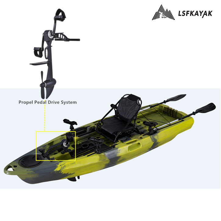 Single Paddler Sport Fishing K - Fishing Kayak Pedal Drive ulasan dan harga