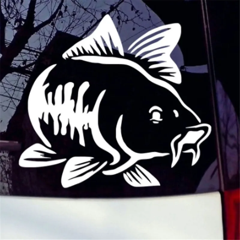 Car Sticker Cartoon Carp Fishi - Fishing Kayak Inflatable ulasan dan harga