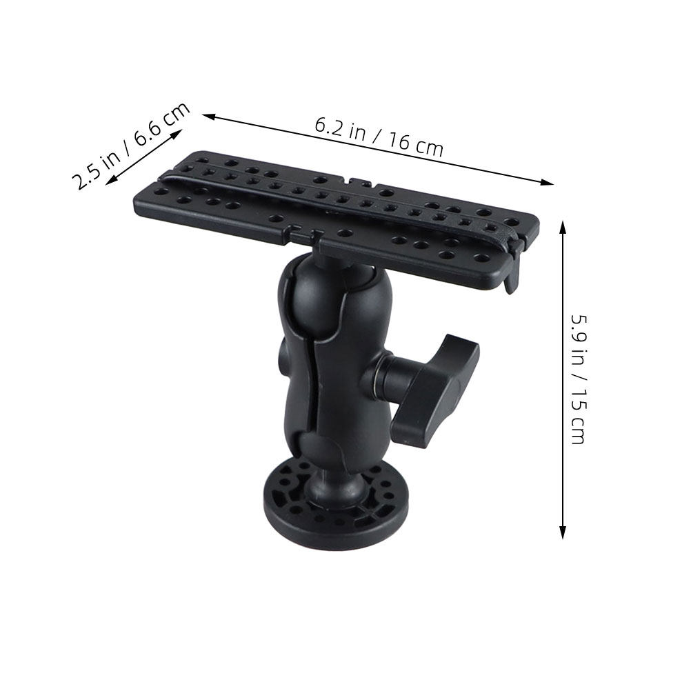1Set 360 Degree Rotating Kayak - Fishing Kayak Fish Finder Mount ulasan dan harga