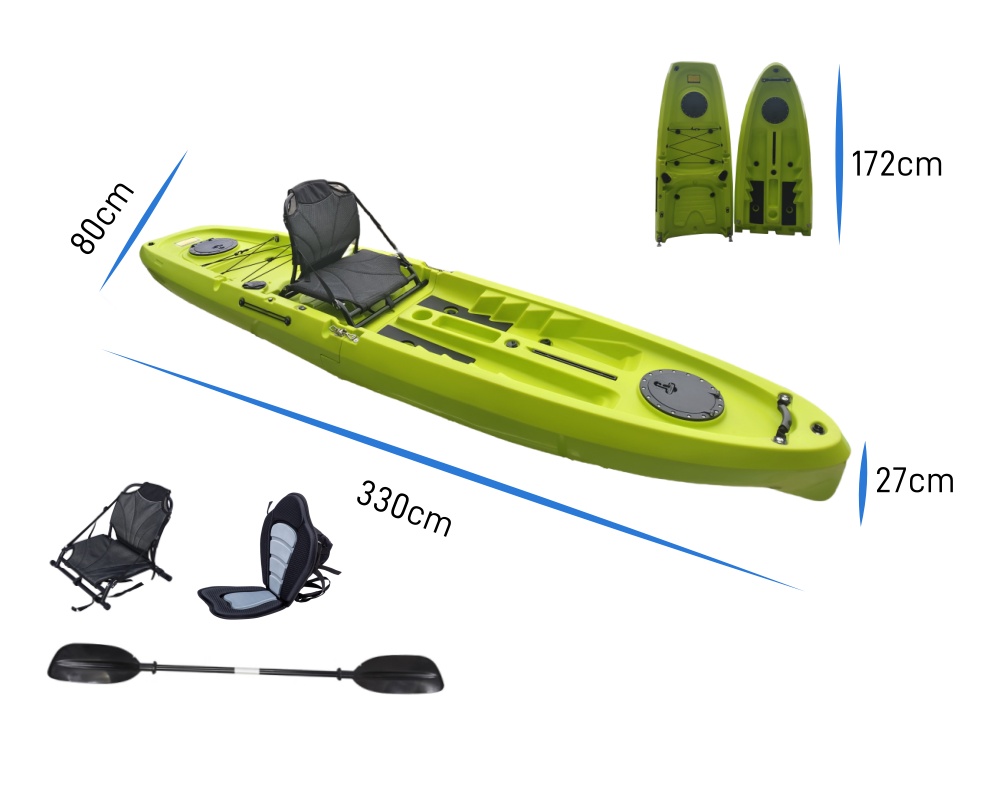 2025 NEW Modular Kayak 11ft Si - Fishing Kayak Sit On Top ulasan dan harga