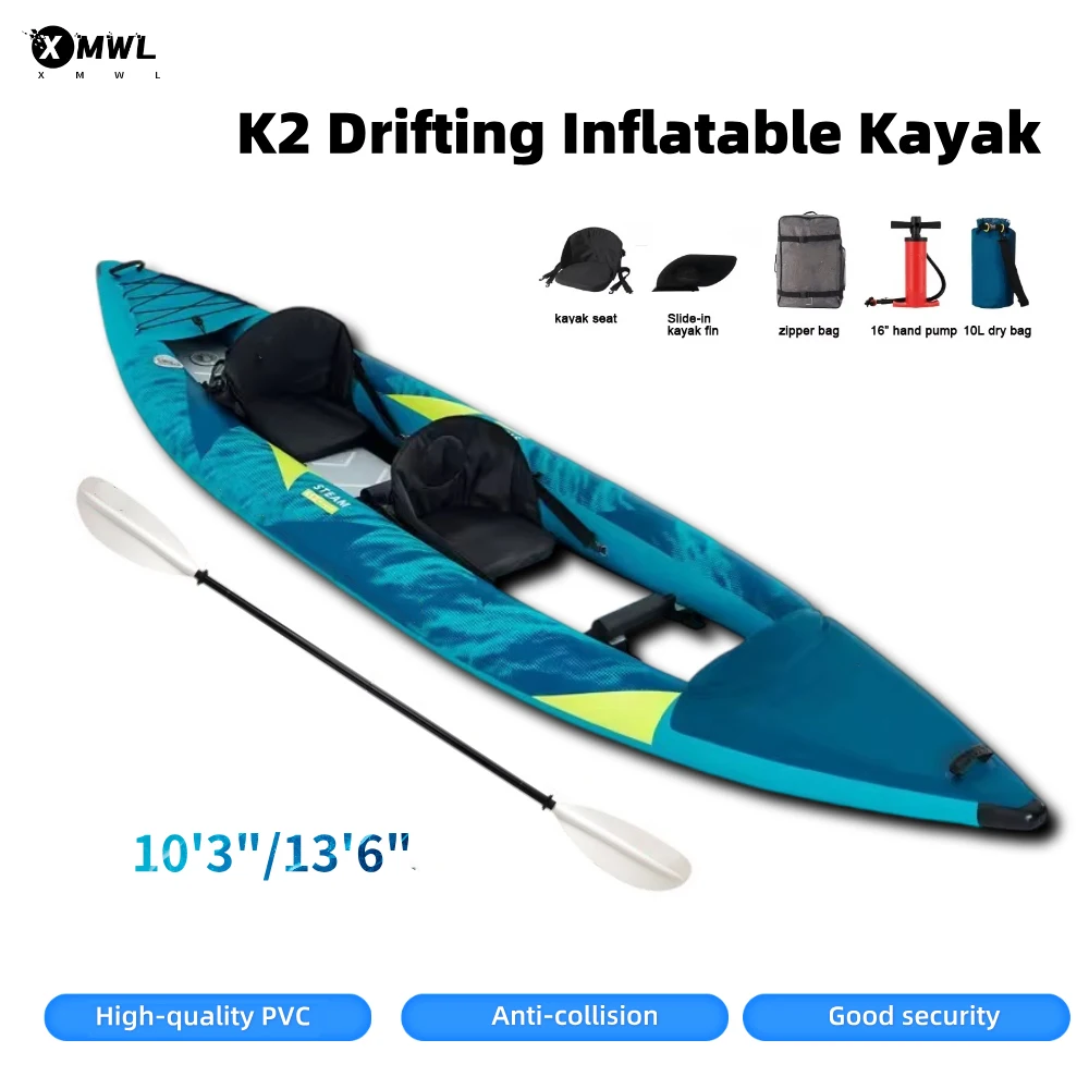 Canoe Kayak Inflatable Boat 1- - Fishing Kayak Inflatable ulasan dan harga