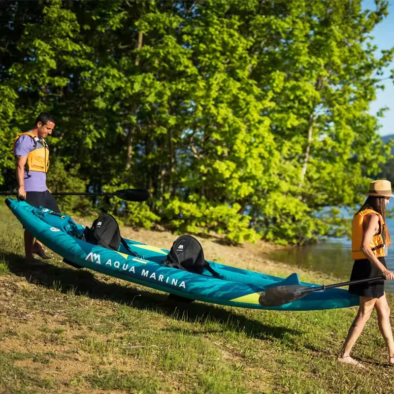 Canoe Kayak Inflatable Boat 1- - Fishing Kayak Inflatable ulasan dan harga