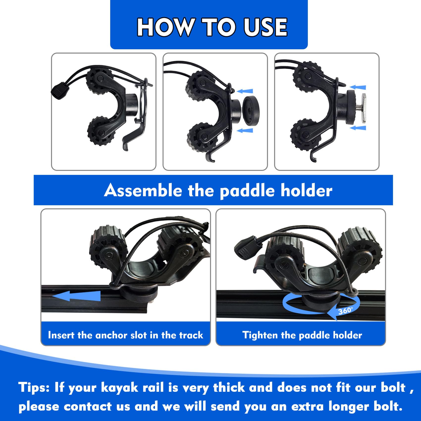 Kayak Rail Paddle Holder Kayak - Fishing Kayak Storage Bag ulasan dan harga
