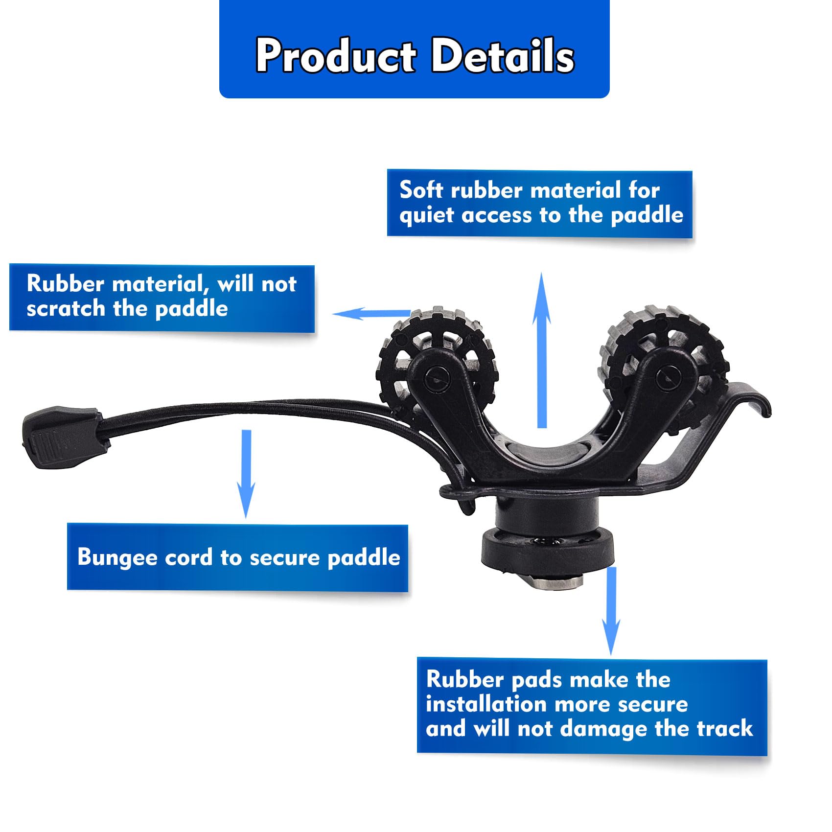 Kayak Rail Paddle Holder Kayak - Fishing Kayak Storage Bag ulasan dan harga