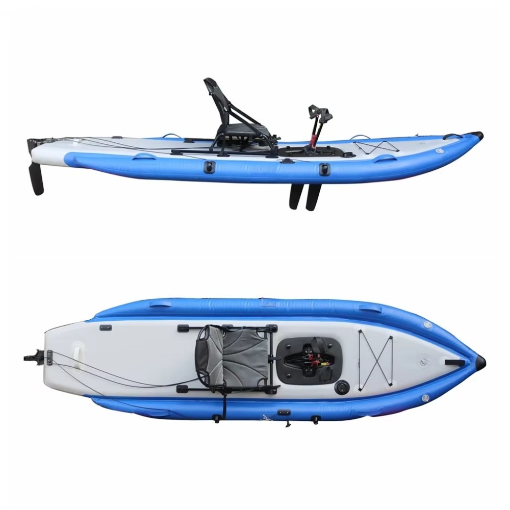 12ft Single Sit-On-Top Inflata - Fishing Kayak Sit On Top ulasan dan harga