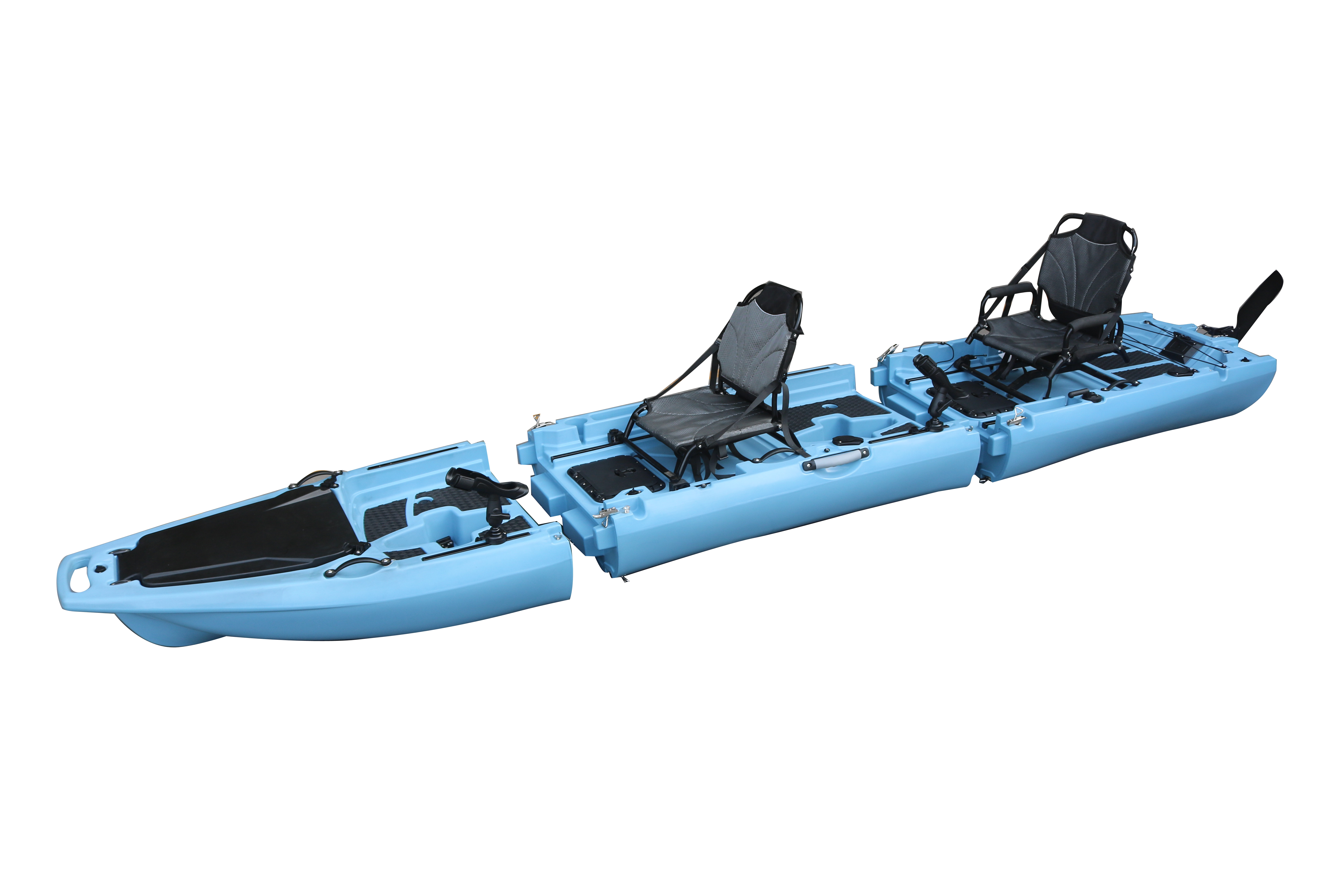 14FT 2 Person Detachable  Peda - Fishing Kayak Sit On Top ulasan dan harga