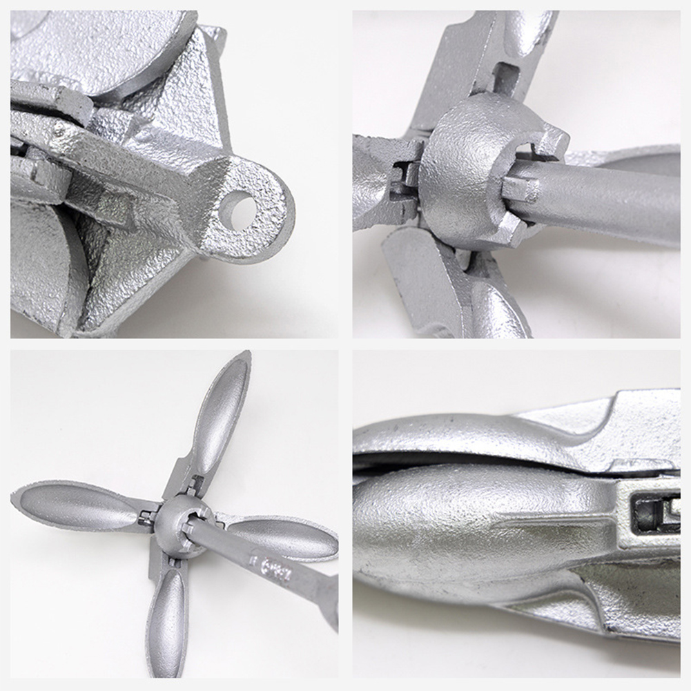 0.7KG 1.5KG Grapnel Anchor wit - Fishing Kayak Anchor ulasan dan harga