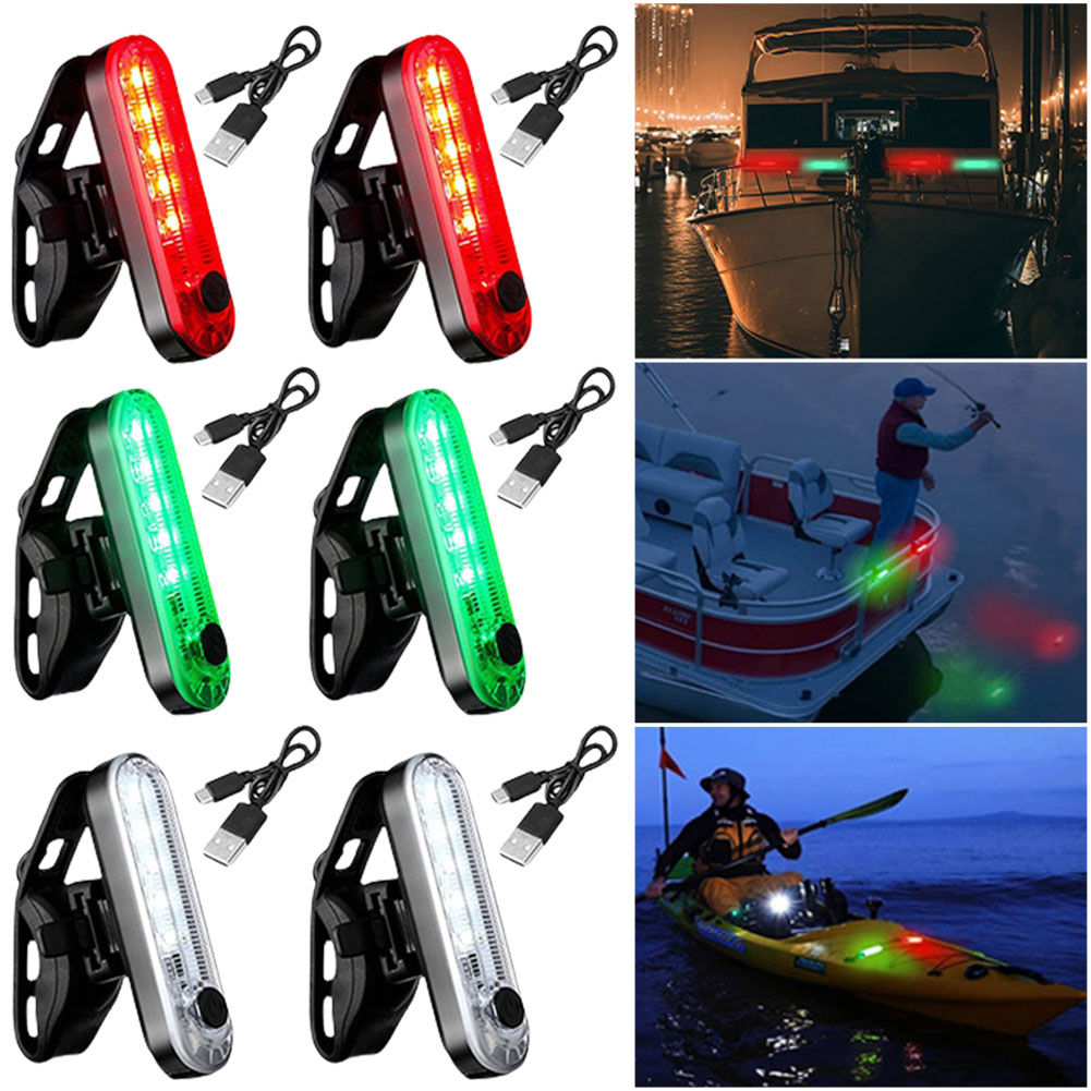 LED Boat Navigation Light USB  - Fishing Kayak Storage Bag ulasan dan harga