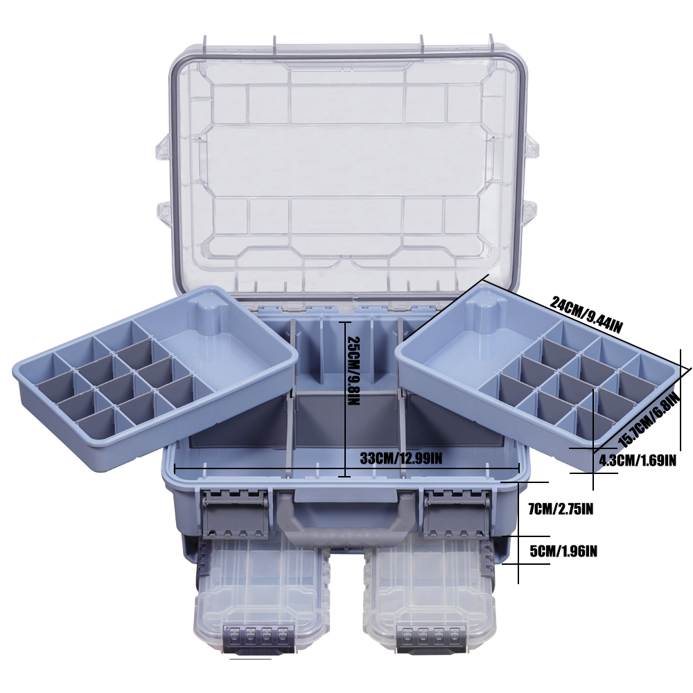 SAMOLLA Fishing Tackle Box Lar - Fishing Kayak Crate ulasan dan harga
